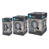 Smoke - Full Glass – 8W LED Dimmable Spherical Filament G125