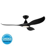NOOSA ceiling fan & light BLACK