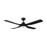 BONDI ceiling fan & light BLACK