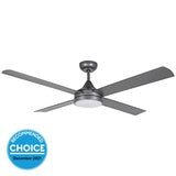 STRADBROKE ceiling fan & light TITANIUM