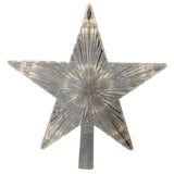 XMAS TOPSY TREETOP WARM WHITE STAR