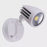 Fortress II LED Flood Light Outdoor Single Spot 15w Tricolour White