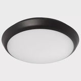 Conrad 400mm LED Oyster Light 35w Tricolour Matt Black