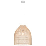 Sawyer Rattan Woven Natural Pendant Light